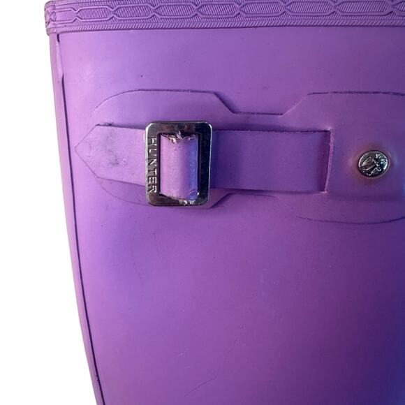 Hunter Purple Rain Boots 7 - Picture 8 of 9